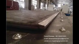 armor steel plates beveling machine