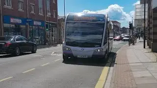 First Solent Optare Solo M9700SR 53608 (YJ14 BKN) on Route 18 to Paulsgrove