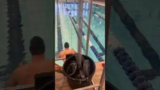 Olympic swimmer training is insane 🤯 #shorts