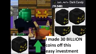 How to make BILLIONS of coins free of the great spook event, hypixel skyblock