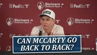Can Rookie Matt McCarty Win Back-To-Back Tournaments?