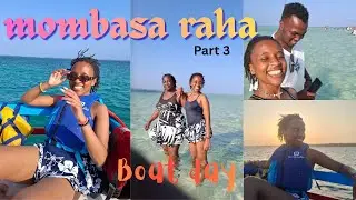 Boat Day & Beach Vlog, snorkeling  🌊🚤 | Soft Life at the Kenyan Coast 🇰🇪
