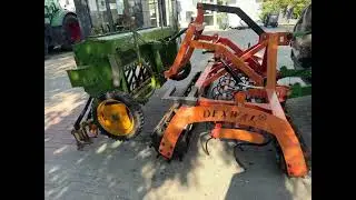 Agregat uprawowo siewny AMAZONE D7 Special + DEXWAL Żubr 2.5 metra, hydropak 