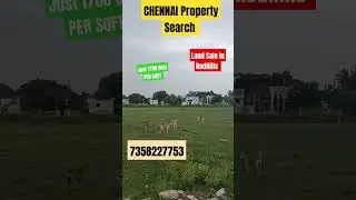 Plots in Chennai Redhills Just 1700 per SQFT CMDA APPROVED @chennaipropertysearch
