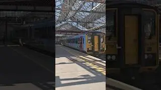 153507 and 153362 roaring out of Crewe