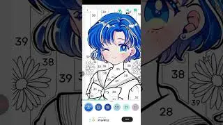 Color Fan Sailor Moon Sailor Mercury 💙