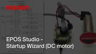 EPOS Studio - Startup Wizard (DC motor)
