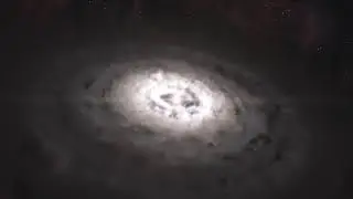 Comet Formation: Dust Trap Animation