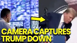 Security FOOTAGE LEAKS Showing Trump COLLAPSE Moments Before Speech