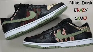 Nike Dunk Low 'Crazy Camo' Not Sure How I Feel About These Nike Dunk Shoes. Watch Before You Buy.