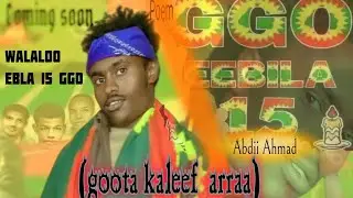Walaloo yaaddannoo GGO Eebla 15 (Goota kaleef arraa) Abdii Ahmad  April 14, 2025