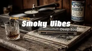 Smoky Blues Harmonica Mood - Vintage Harp Instrumental | Classic Night Vibes