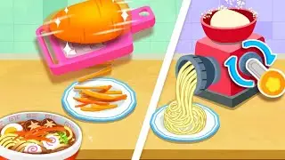 How to Make Tasty Chowmin 🍝 Kitchen Set Diy Cooking Game | World Best Cooking Game | Animated Video 