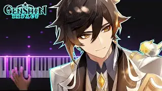 [REMASTERED] Zhongli: Rex Incognito - Genshin Impact OST | [Piano Cover] (Synthesia)