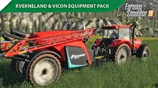Новый ОГРОМНЫЙ опрыскиватель и многое другое уже скоро! | Kverneland Vicon DLC | Farming Simulator 19