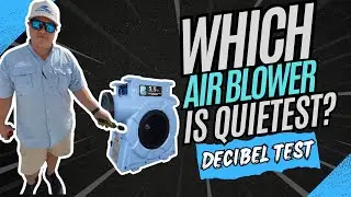 SUPER QUIET BOUNCE HOUSE BLOWER | BounceWave Blower vs Huawei Blower Decibel Test