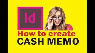 Simple Cash Memo Design In Adobe InDesign CC