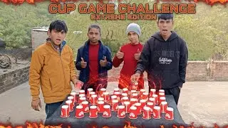 बस यही 😱वाला वीडियो बाकी 😜रह गया था ll khatarnaak Cup Game 🔥 Challenge 🎯