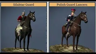 Napoleon: Total War 1vs1: Silahtar Guard vs Polish Guard Lancers