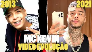 A EVOLUÇÃO DE MC KEVIN (2013 - 2021) Antes e Depois
