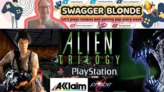 Swagger Blonde Let's Play Alien Trilogy PlayStation One Section 1  Level 5 Identity Crisis