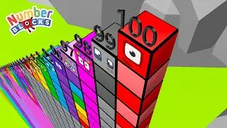 Изучаем числа от 1 до 100 с помощью Numberblocks Special Step Squad | Простая и весёлая математик...