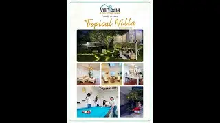Social Gathering at Tropical Villa