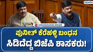 Puneeth Kerehalli | BJP | ಪುನೀತ್‌ ಕೆರೆಹಳ್ಳಿ ಕೇಸ್‌  ಆಕ್ರೋಶಗೊಂಡ ಬಿಜೆಪಿ ನಾಯಕರು! | Vishwavani TV