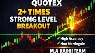Quotex 2+ Times Strong Levels Breakout Strategy | #quotex #trader #trading #priceaction #stockmarket