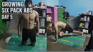  Day 5 six pack abs challenge in a 30 days ,no equipment workout at home 