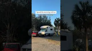 OUR MORNING ROUTINE LIVING IN AN RV IN FLORIDA #rvlife #vanlife #travel #morningroutine
