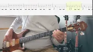 The Clash - Death Or Glory Bass Cover With TAB (Original Bass Track Removed)