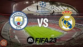 Manchester City Vs Real Madrid in Fifa 23 #gaming #funny #fifa23 #subscribe