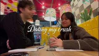 Dating my crush | First Date + University tour!
