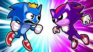 ¡RAINBOW SHADOW SONIC! (Minecraft)