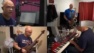 Happy Birthday Steve - short song composition - sax bass voice and piano