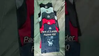 set of 5 KidBee cotton Vest for babyboy||#shorts#haul#baby#kids#trending#flipkart#fashion#summer#new