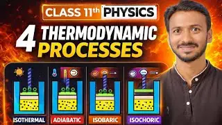 Isothermal, Adiabatic, Isobaric & Isochoric | Class 11 Physics | AK Sir