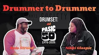 Кейо Страуд и Никки Глэспи в программе &laquo;Drummer to Drummer&raquo; на PASIC50 от журнала DRUMSET