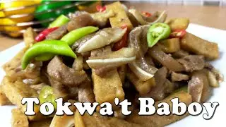 HOW TO COOK SAUTED TOKWA’T BABOY | FILIPINO DISH | KAPAMPANGAN VERSION | DISH A DAY