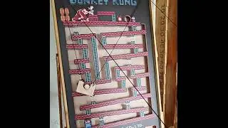 IM-AX073,Rolling ball climbing Donkey Kong game experience#reactiongame #donkeykong