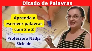 🌟#DITADO DE #PALAVRAS COM #S e #Z | Assim Eu Aprendo🌟