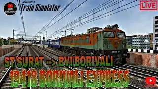 MSTS | 19418 Borivali Express | Khandesh -Wr-dfc update | Full Journey | full Gameplay | TS2.0