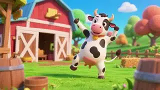 🐄🎶 Cow in the Barnyard Boogie | Nursery Rhymes & Kids Songs