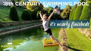 18th CENTURY SWIMMING POOL RESTORATION - This is Getting Exciting! Pt 1