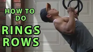 How To Do Inverted Rows On Gymnastics Rings