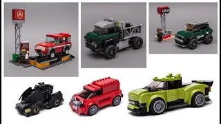 Age 14+  LEGO 60214 75888 75890 75894 76119 alternative model cars