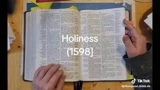 Holiness(1598) [Thompson's Chain-Reference, Part 2]