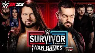 SURVIVOR SERIES 2022 - AJ STYLES VS FINN BÁLOR | WWE 2K22