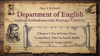 Chaucer’s Use of Irony Explained | From Canterbury Tales to Social Media | English Lit. Presentation